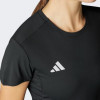 Adidas Чорна жіноча футболка  ADIZERO E TEE IN1172 - зображення 6