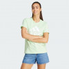 Adidas Салатова жіноча футболка  W BL T IR5409 - зображення 1