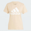 Adidas Бежева жіноча футболка  W BL T IR5410 - зображення 6