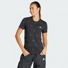 Adidas Чорна жіноча футболка  W MNG TEE IS4076