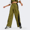 PUMA Оливкові жіночі спортивнi штани  DARE TO Relaxed Parachute Pants WV 625571/33 - зображення 1