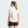 Adidas Біла жіноча футболка  RUN IT TEE IN0111 - зображення 2