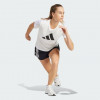 Adidas Біла жіноча футболка  RUN IT TEE IN0111 - зображення 3