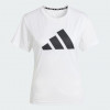Adidas Біла жіноча футболка  RUN IT TEE IN0111 - зображення 6