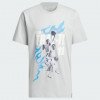 Adidas Світло-сіра чоловіча футболка  TEAM TRAE TEE IR5607 - зображення 6