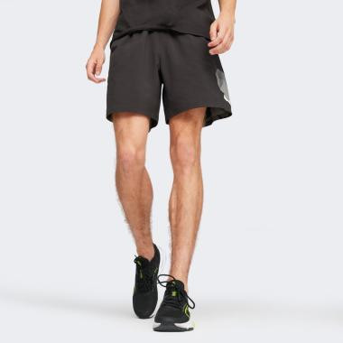 PUMA Чорні чоловічі шорти  FIT 7" Ultrabreathe Stretch AOP Short 524929/51 - зображення 1