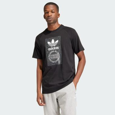 Adidas Чорна чоловіча футболка  CAMO TONGUE TEE IS0236 - зображення 1