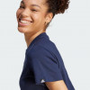 Adidas Темно-синя жіноча футболка  W VIBAOP TEE II6072 - зображення 4