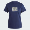 Adidas Темно-синя жіноча футболка  W VIBAOP TEE II6072 - зображення 6