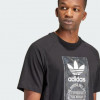 Adidas Чорна чоловіча футболка  CAMO TONGUE TEE IS0236 - зображення 4