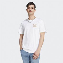 Adidas Біла чоловіча футболка  TS FIRE TEE II8177