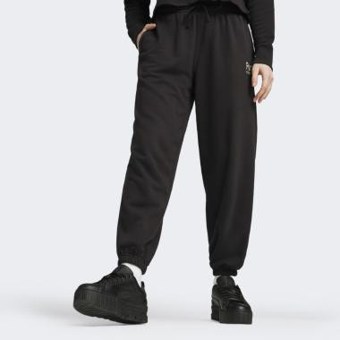 PUMA Чорні жіночі спортивнi штани  TEAM Relaxed Sweatpants TR 624319/01 - зображення 1
