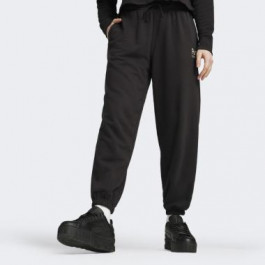   PUMA Чорні жіночі спортивнi штани  TEAM Relaxed Sweatpants TR 624319/01