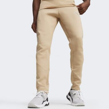PUMA Бежеві чоловічі спортивнi штани  EVOSTRIPE Pants DK 678997/83 - зображення 1