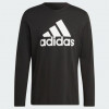 Adidas Чорна чоловіча футболка  M BL SJ LS T IC9308 - зображення 6