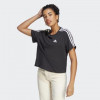 Adidas Чорна жіноча футболка  W 3S CR TOP HR4913 - зображення 1