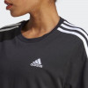 Adidas Чорна жіноча футболка  W 3S CR TOP HR4913 - зображення 4