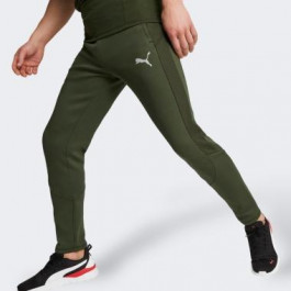 PUMA Оливкові чоловічі спортивнi штани  EVOSTRIPE Pants DK 675932/31