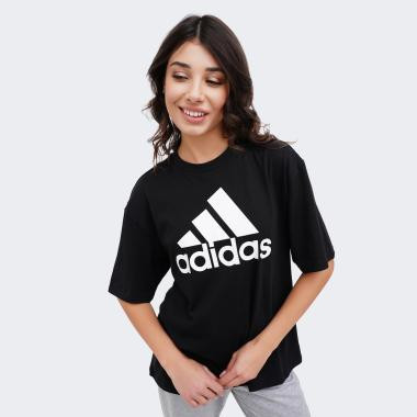 Adidas Чорна жіноча футболка  W BL BF TEE HR4931 - зображення 1