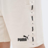 PUMA Бежеві чоловічі шорти  ESS+ Tape Shorts 9" TR 847387/87 - зображення 4