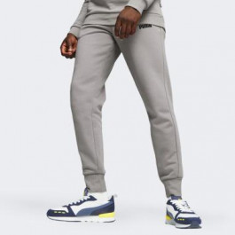 PUMA Світло-сірі чоловічі спортивнi штани  ESS Logo Pants FL cl (s) 586715/17