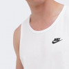 Nike Біла чоловіча майка  M NSW CLUB - TANK BQ1260-100 - зображення 4