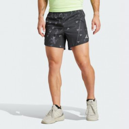 Adidas Чорні чоловічі шорти  RUN IT BL SHORT IL7228