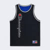 Champion Чорна чоловіча майка  reversible tank cha219810-NBK/BVU - зображення 4