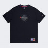 Champion Чорна чоловіча футболка  crewneck t-shirt cha219794-NBK - зображення 4