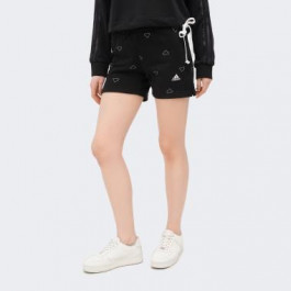 Adidas Чорні жіночі шорти  W MNG FT SHO IV6107