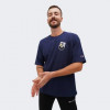 Champion Темно-синя чоловіча футболка  Crewneck T-Shirt cha219299-NAVA - зображення 1