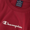 Champion Бордова чоловіча футболка  Crewneck T-Shirt cha219097-TBR - зображення 5