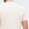 Champion Молочна чоловіча футболка  Crewneck T-Shirt cha219088-SND - зображення 5