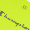Champion Жовта чоловіча футболка  crewneck t-shirt cha218931-SYFF - зображення 4