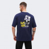 Champion Темно-синя чоловіча футболка  Crewneck T-Shirt cha219299-NAVA - зображення 2