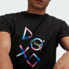 PUMA Чорна чоловіча футболка  X PLAYSTATION Graphic Tee 624676/01 - зображення 4