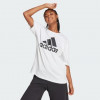 Adidas Біла жіноча футболка  W BL BF TEE HR4930 - зображення 1