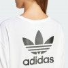 Adidas Біла жіноча футболка  TREFOIL TEE IR8064 - зображення 5
