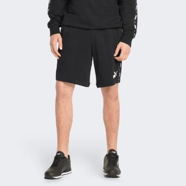 PUMA Чорні чоловічі шорти  ESS+ Tape Shorts 9" TR 847387/01 - зображення 1