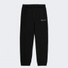 Champion Чорні чоловічі спортивнi штани  elastic cuff pants cha219420-NBK - зображення 4