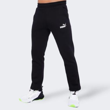 PUMA Чорні чоловічі спортивні штани  ESS Logo Pants FL Op 586718/01 - зображення 1