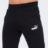 PUMA Чорні чоловічі спортивні штани  ESS Logo Pants FL Op 586718/01 - зображення 4