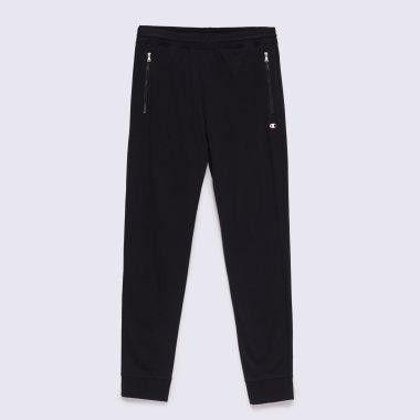 Champion Чорні чоловічі спортивнi штани  Rib Cuff Pants cha217435-NBK - зображення 1