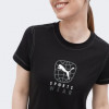 PUMA Чорна жіноча футболка  BETTER SPORTSWEAR Tee 679006/01 - зображення 4