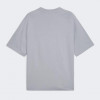 PUMA Сіра чоловіча футболка  CLASSICS+ Tee 624272/63 - зображення 5