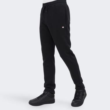 Champion Чорні чоловічі спортивнi штани  straight hem pants cha218058-NBK/NBK - зображення 1