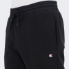 Champion Чорні чоловічі спортивнi штани  straight hem pants cha218058-NBK/NBK - зображення 4