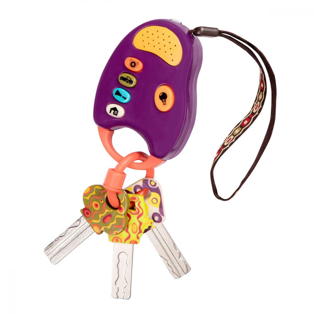Battat Ключики зі світлом і звуком фіолетовий (BX1200Z) - зображення 1