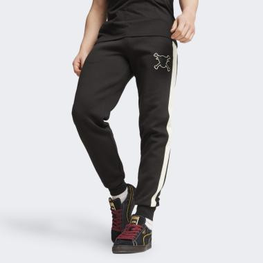 PUMA Чорні чоловічі спортивнi штани  X ONE PIECE T7 Pants DK 624671/01 - зображення 1