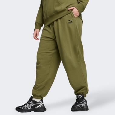 PUMA Оливкові жіночі спортивнi штани  BETTER CLASSICS Sweatpants TR 624233/33 - зображення 1